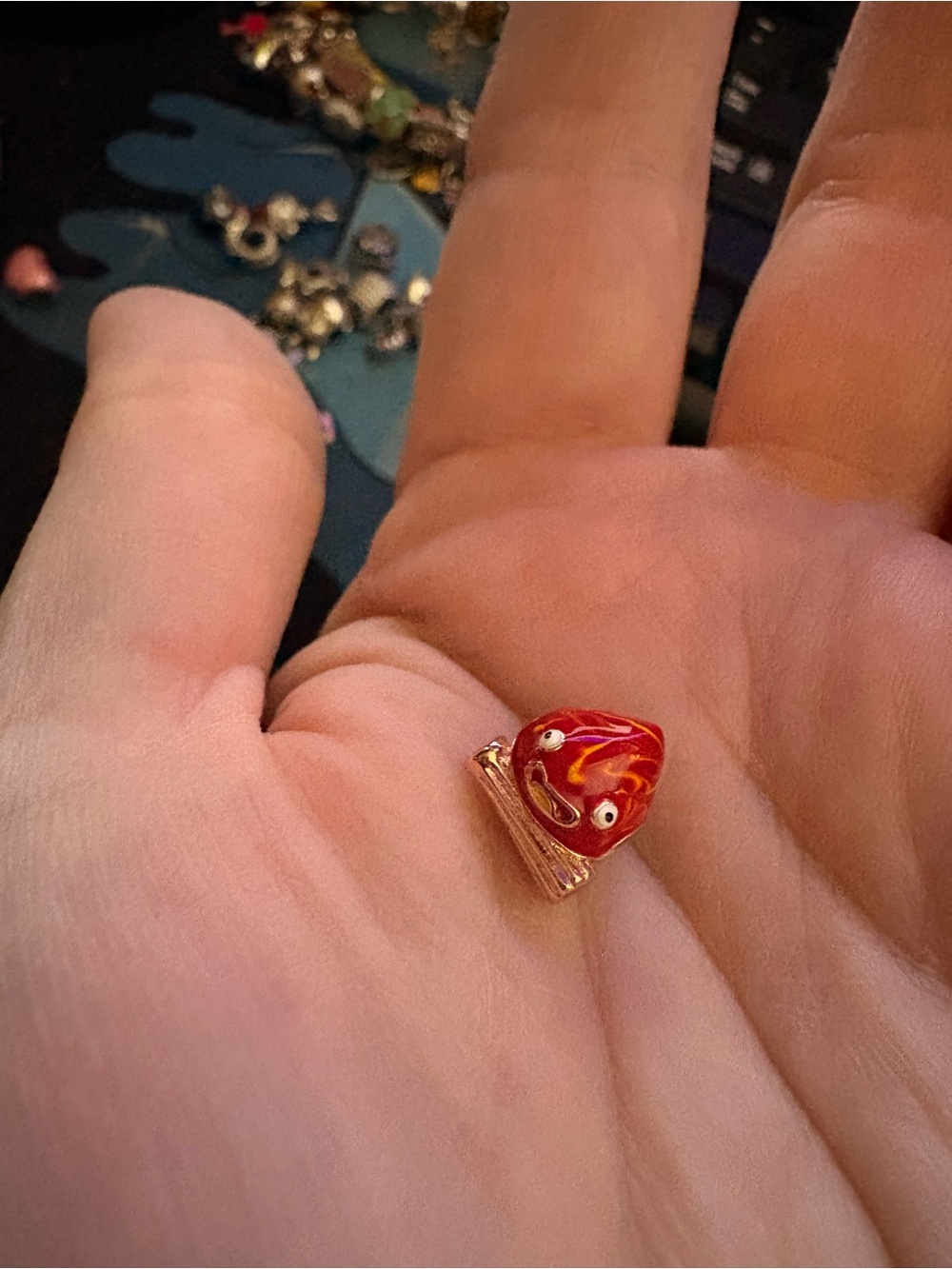 “Calcifer” spirited away charm